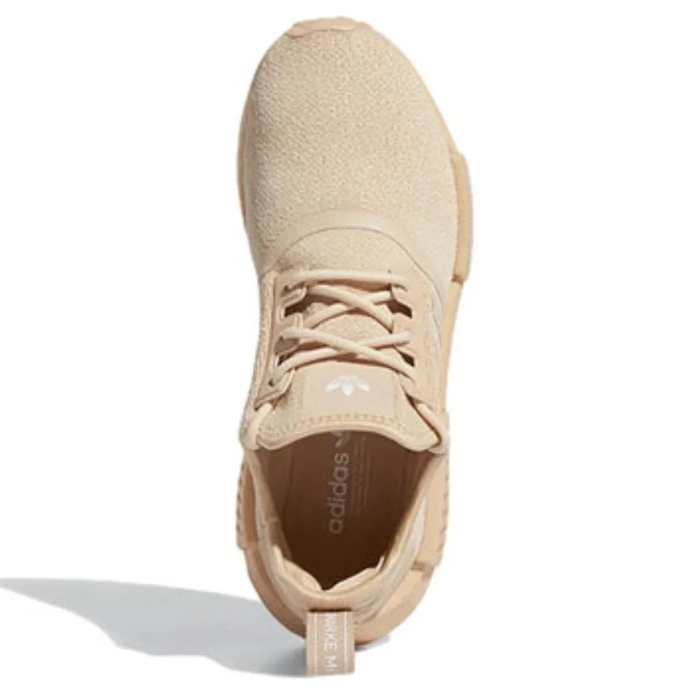 Adidas Nmd R1 Womens Running/Training Shoes All Beige GZ4963 NEW Size 7 - Picture 2 of 4